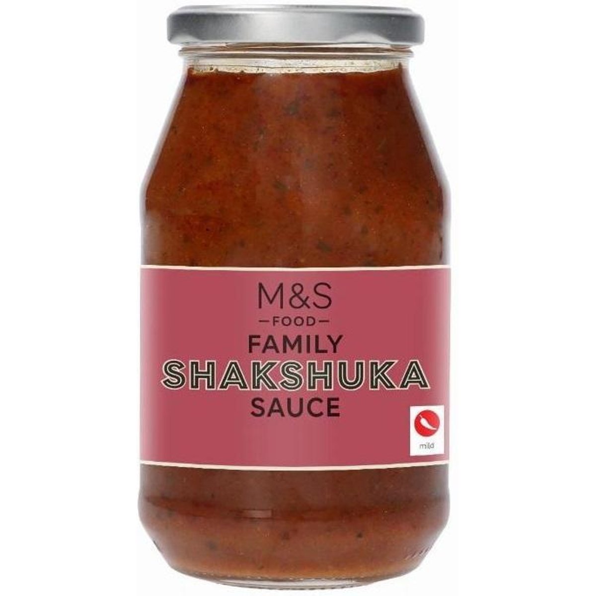 Marks & Spencer Shakshuka paradicsomszósz kaliforniai paprikával, hagymával és fűszerekkel