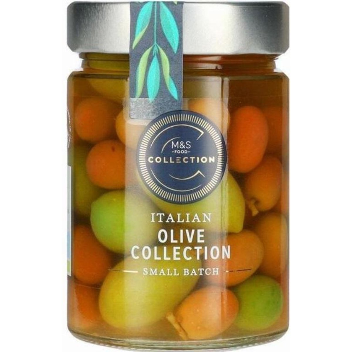 Marks & Spencer Vegyes olasz olívabogyó sós lében (magos)