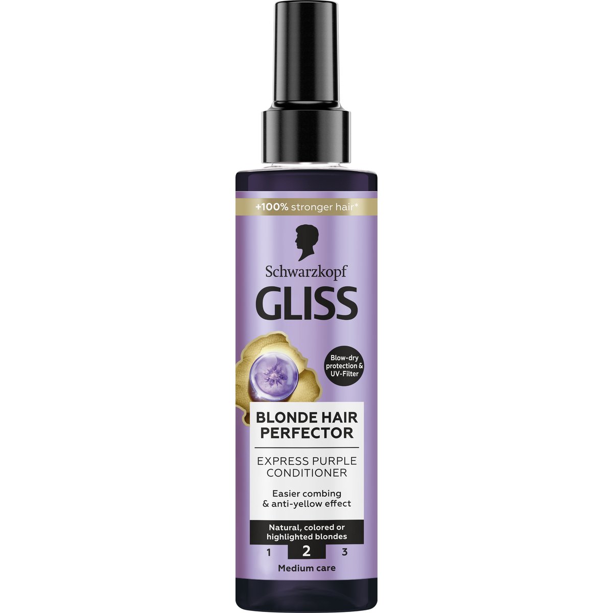 Gliss balzsam Express Repair Lila hamvasító