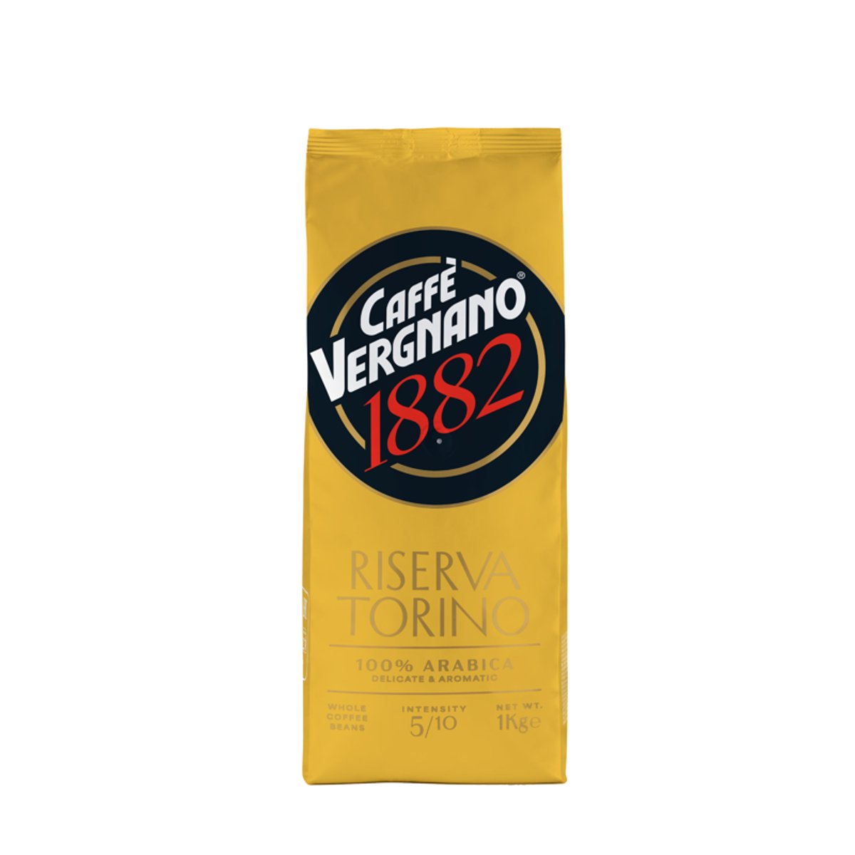 Caffe Vergnano Riserva Torino Arabica közepes pörkölésű szemes kávé