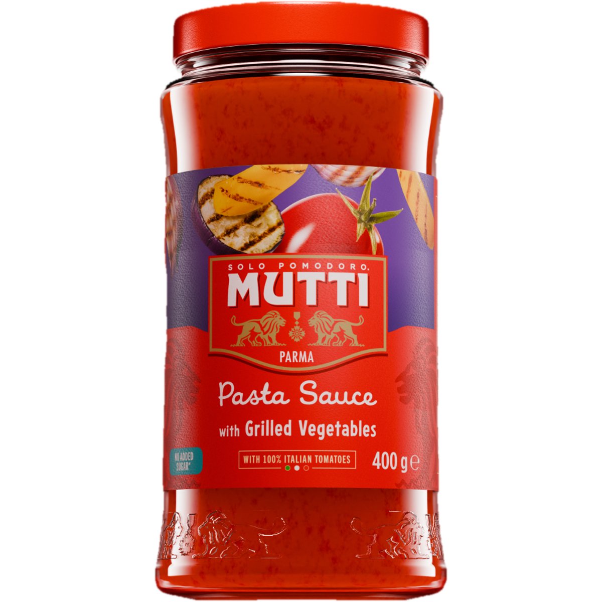 Mutti Paradicsomszósz grillezett zöldségekkel