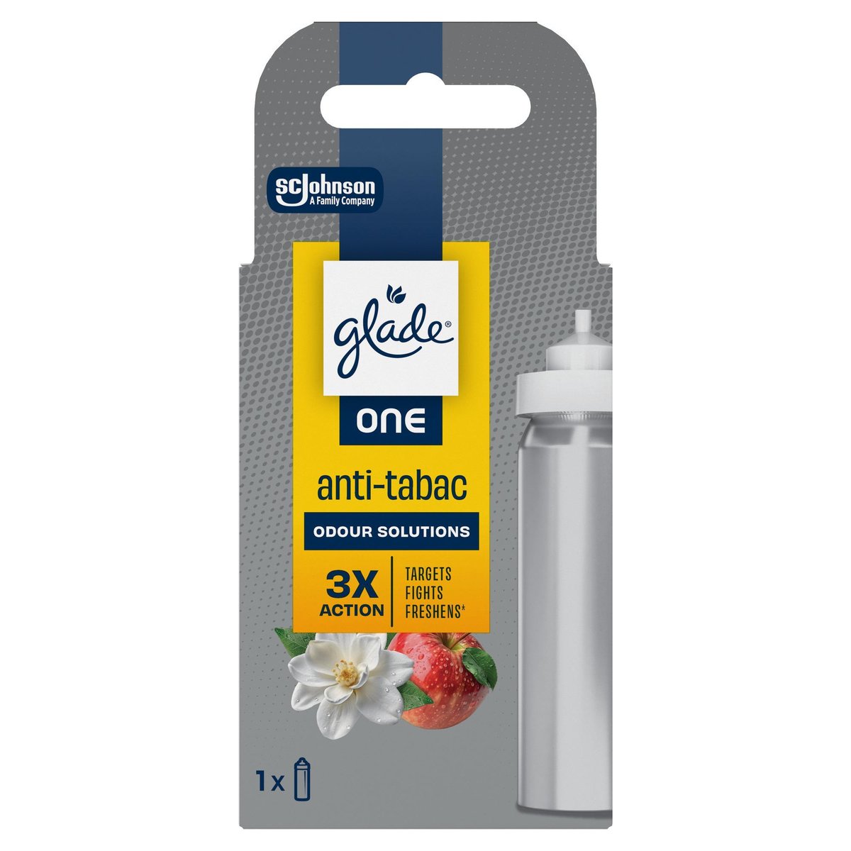 Glade ONE - Anti-tabac, koncentrált légfrissítő aeroszol utántöltő
