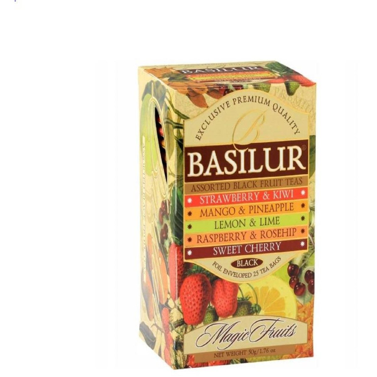 Basilur Magic Fruits vegyes fekete tea