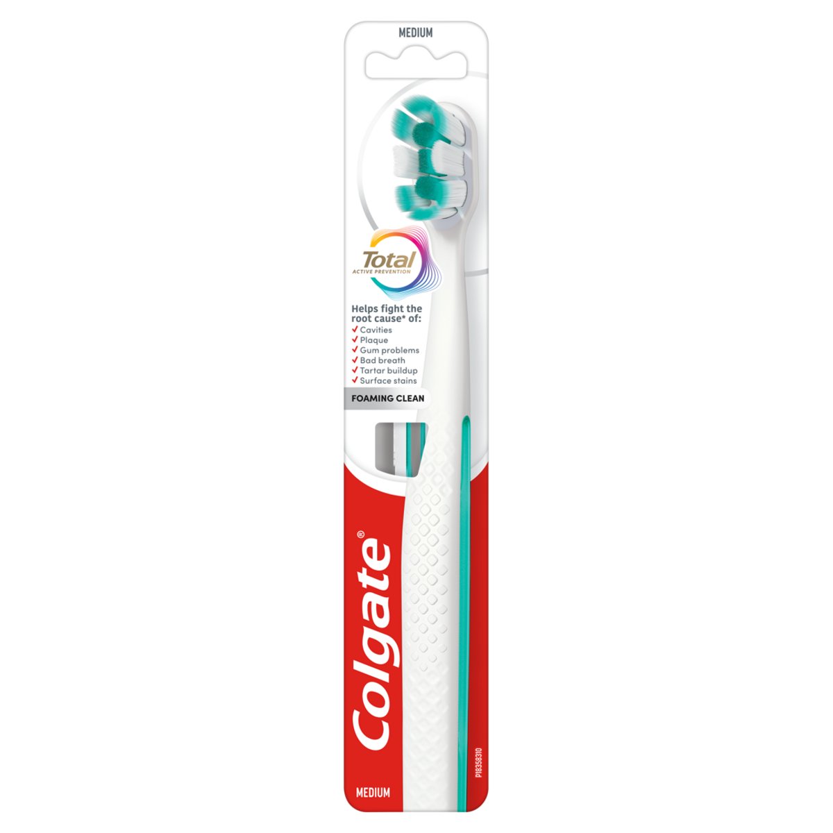 Colgate fogkefe Total Foaming Clean Medium