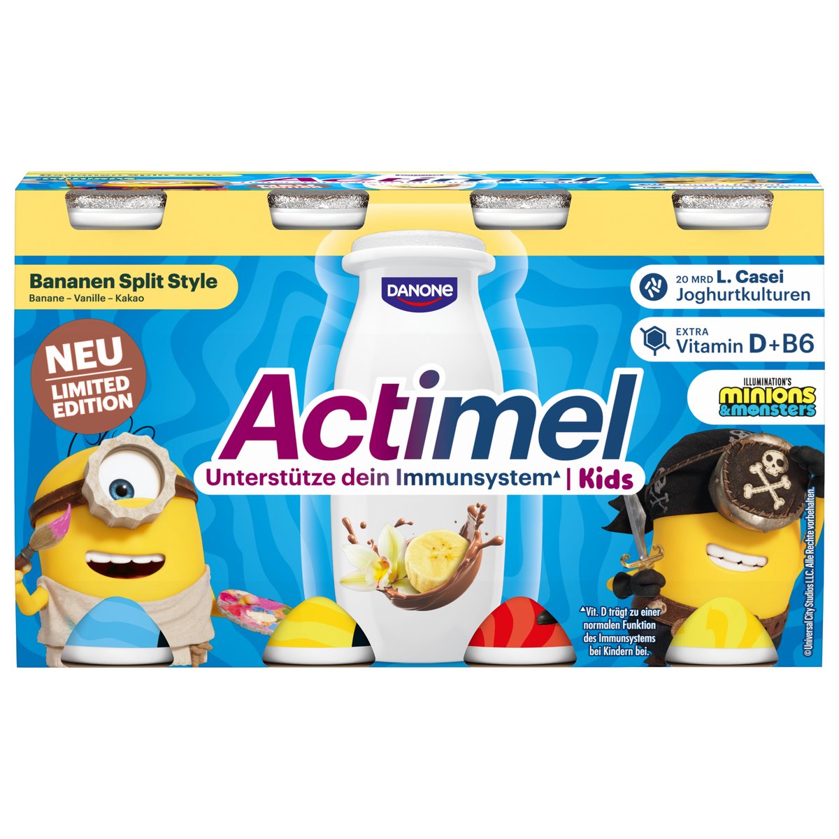 Danone Actimel Actikids Banana Split(8x100g)