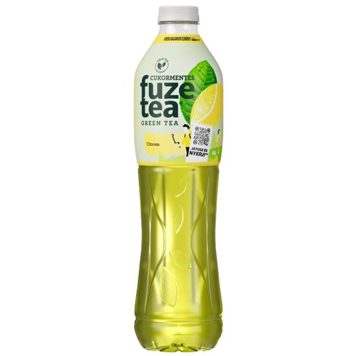 FuzeTea energiamentes, szénsavmentes citromízű üdítőital zöld tea kivonattal