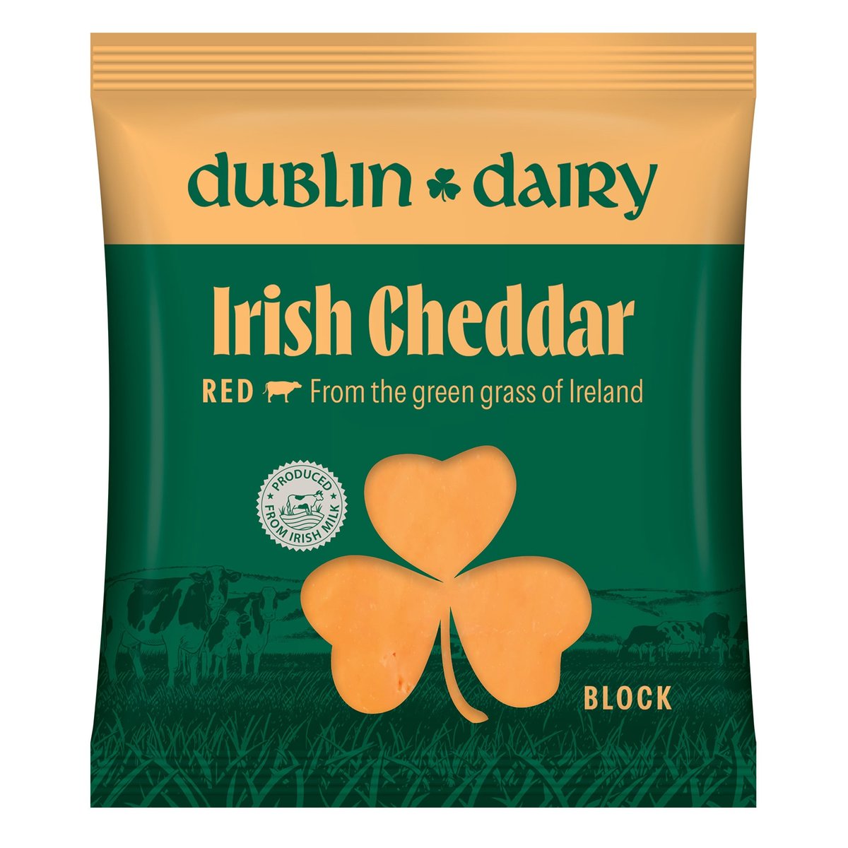 Dublin Dairy Irish Cheddar Red félkemény érlelt sajt