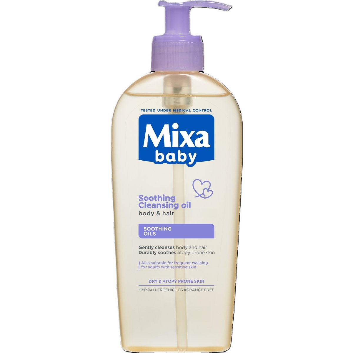 Mixa Baby nyugtató, tisztító olaj atópiára hajlamos bőrre