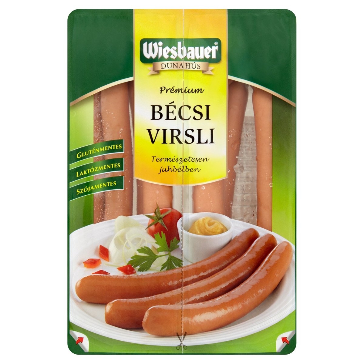 Wiesbauer prémium bécsi sertés virsli 2x200g