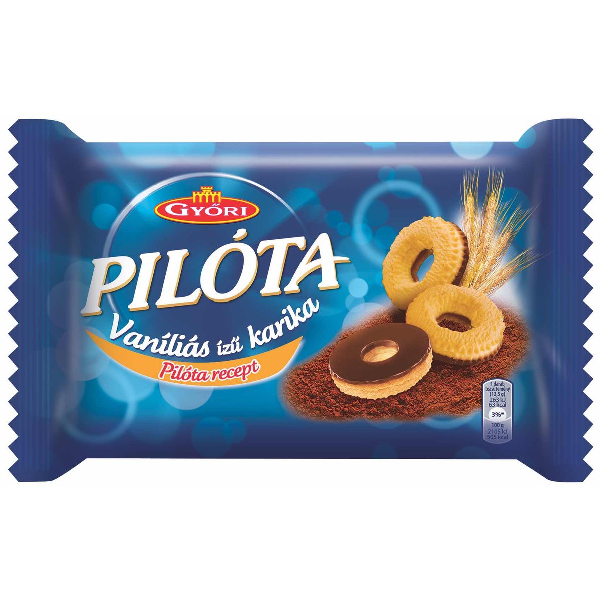 Győri Pilóta vaníliás ízű karika