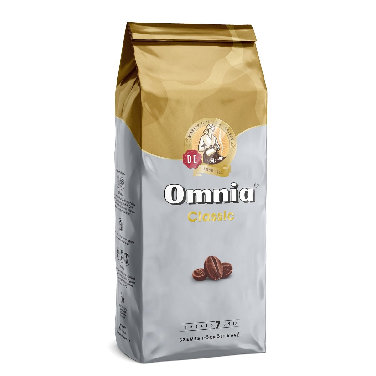 Douwe Egberts Omnia Classic szemes pörkölt kávé