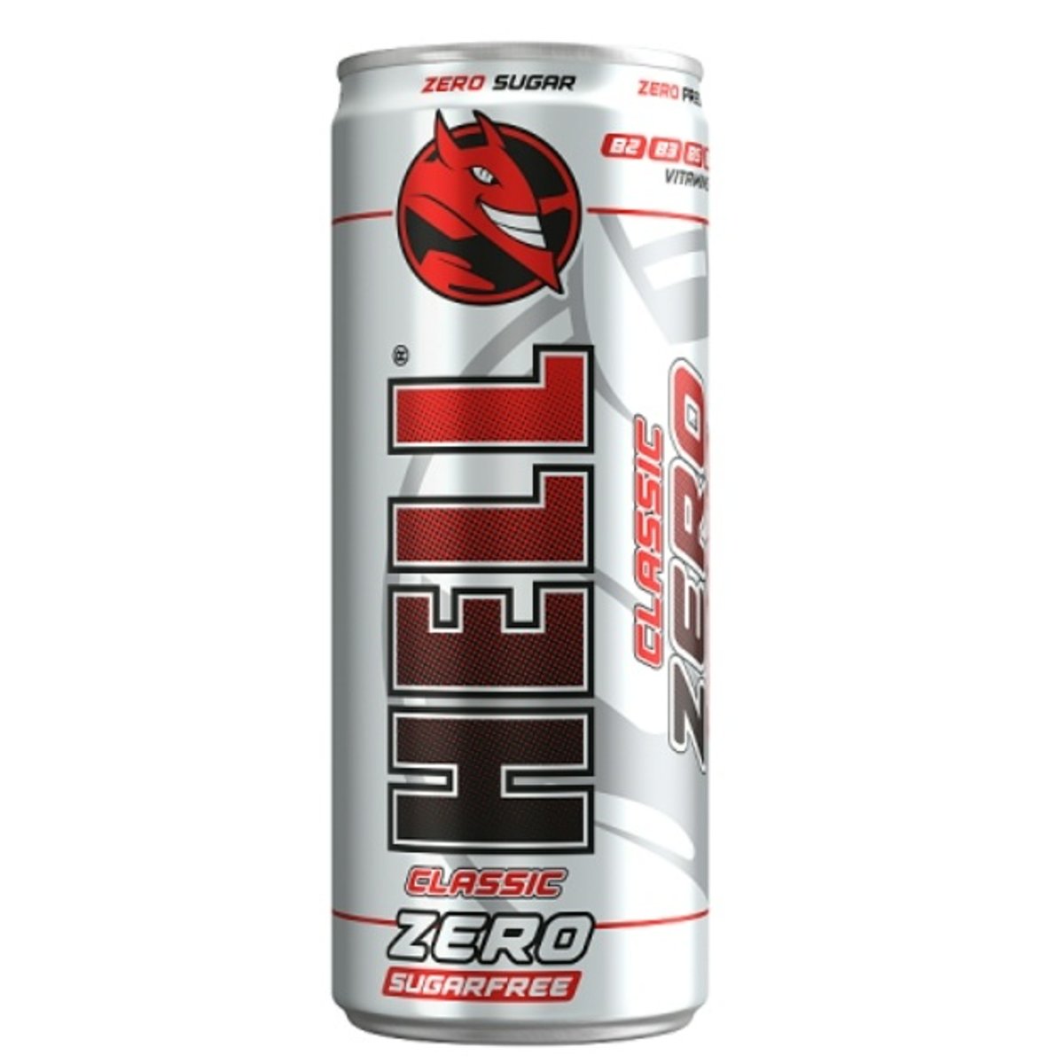 HELL Zero tuttifruttiízű, koffeintartalmú, szénsavas, alkoholmentes ital édesítőszerekkel