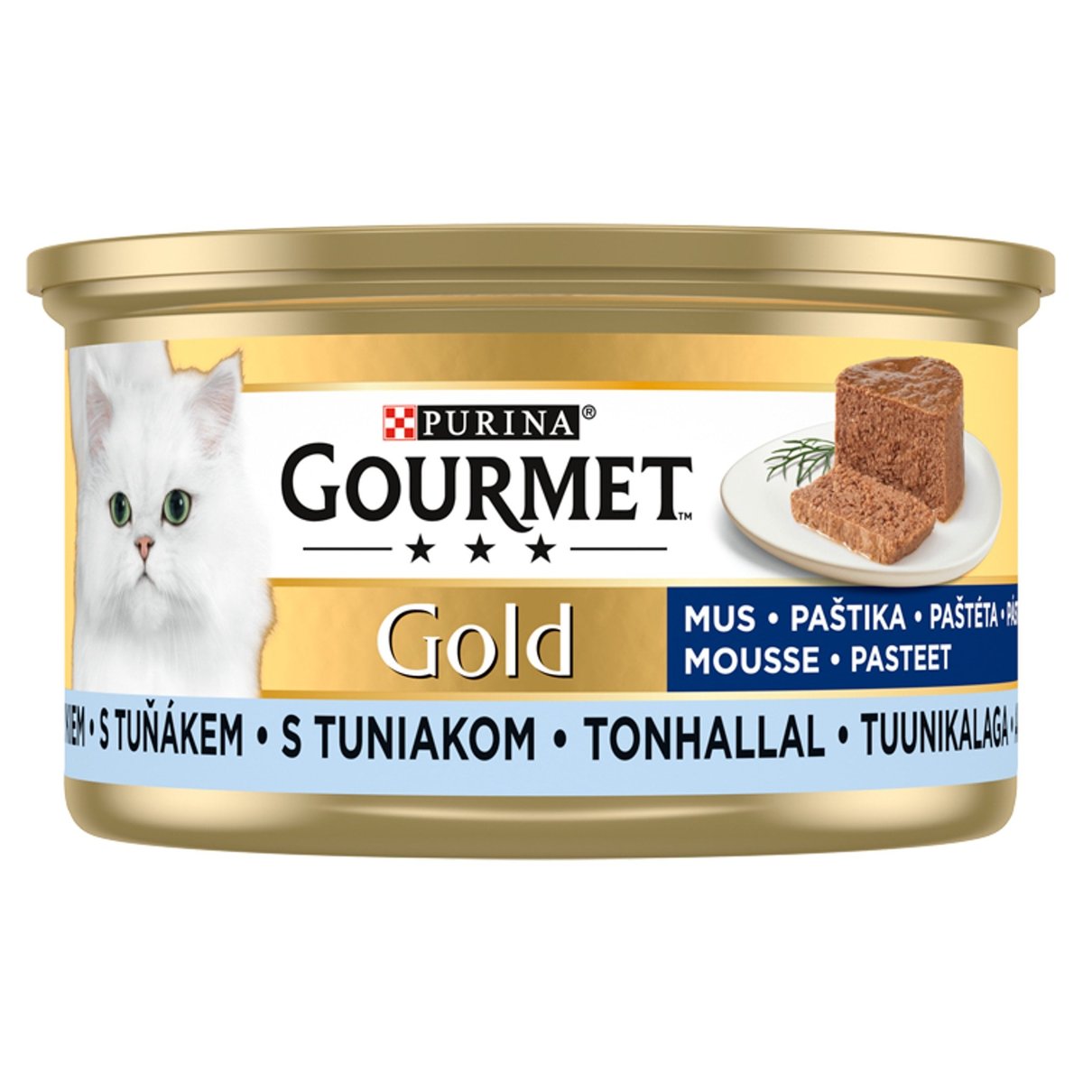 Gourmet Gold Tonhallal pástétom nedves macskaeledel