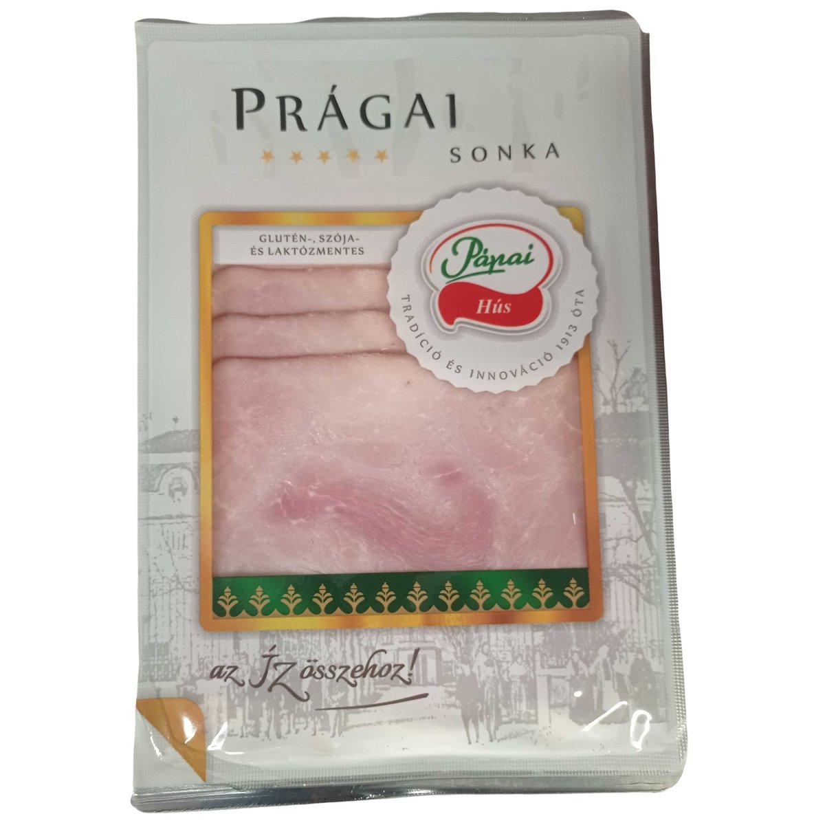 Pápai Mestersonka sült prágai sonka szeletelt