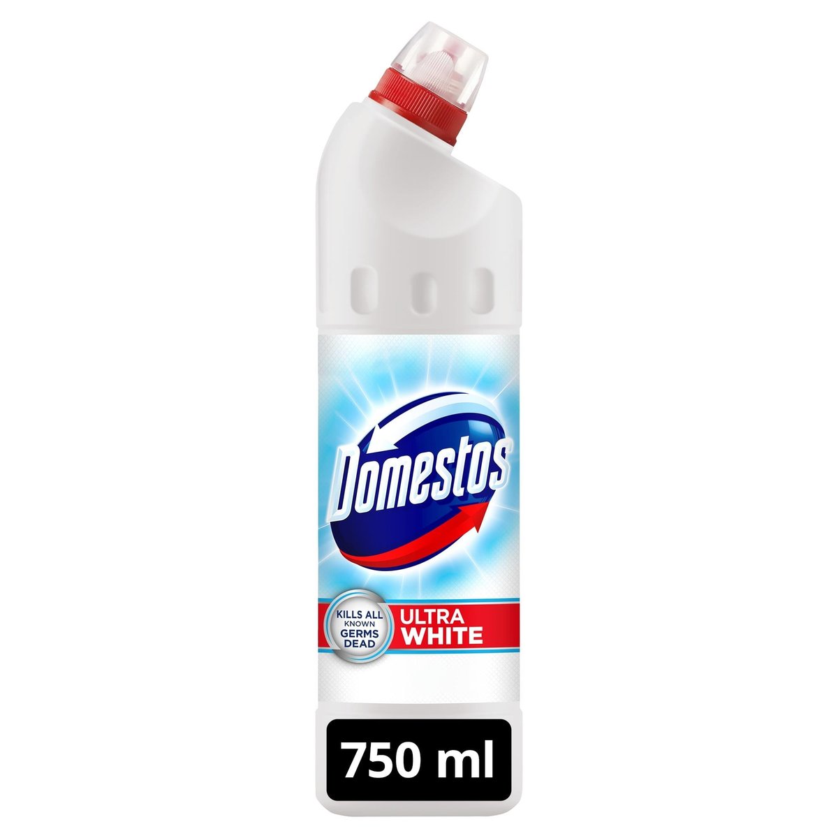 Domestos Extended Power White & Shine fertőtlenítő hatású folyékony tisztítószer, 750 ml