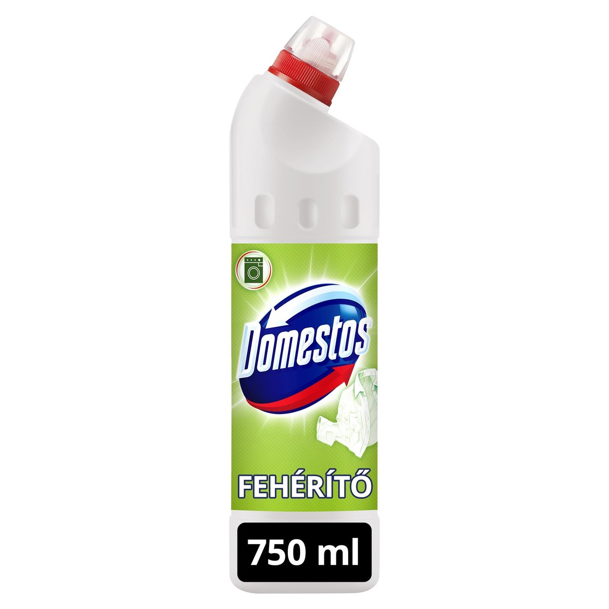 Domestos Zöld kert sűrű fehérítő folyadék kézi és gépi mosáshoz, 750 ml