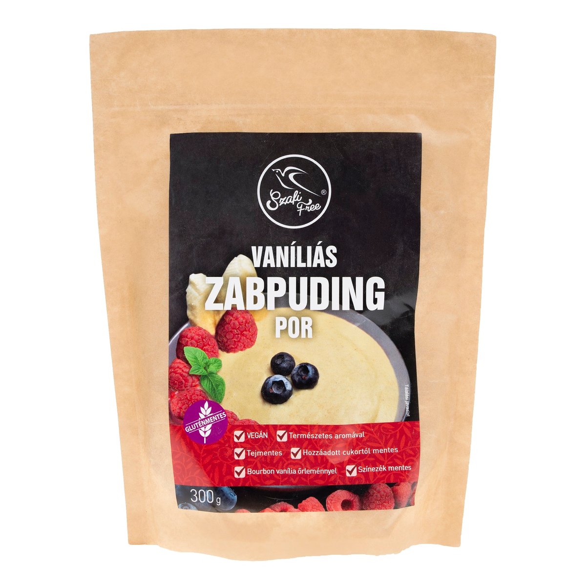 Szafi Free vaníliás zabpuding por (gluténmentes)