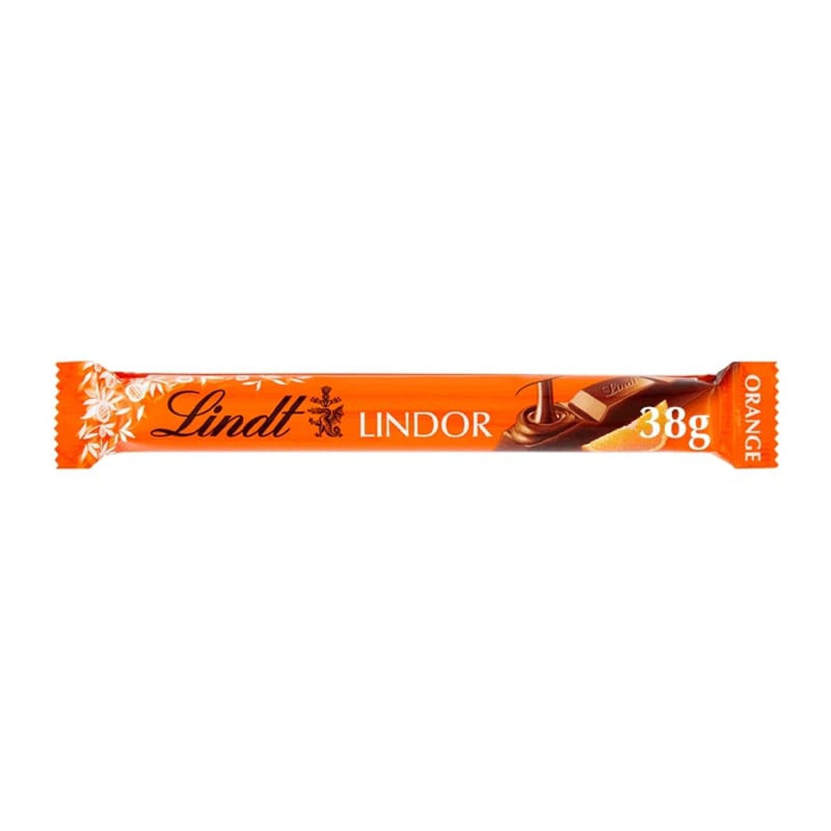 Lindt Lindor tejcsokoládé lágyan olvadó narancsos töltelékkel