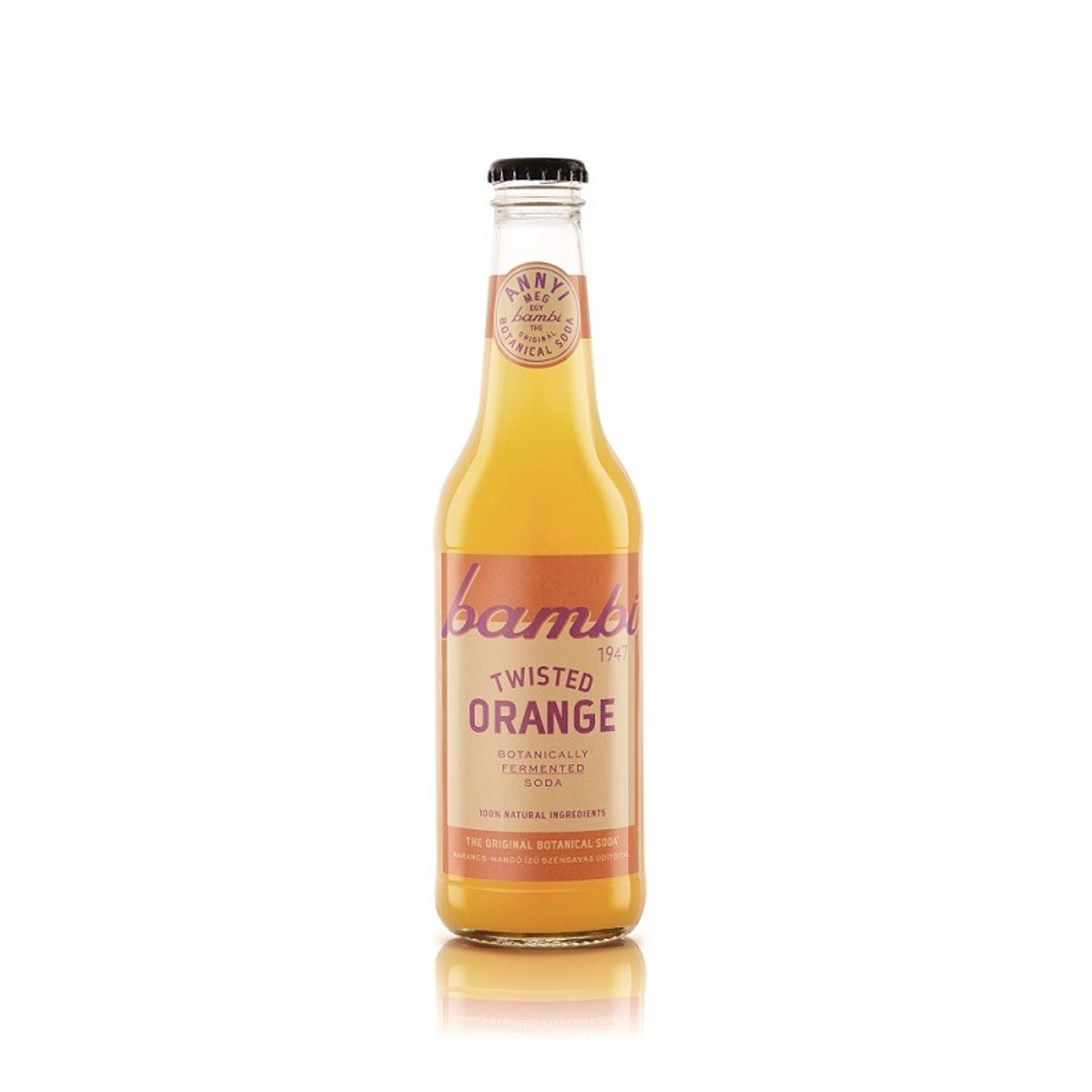 BAMBI Twisted Orange prémium kraft üdítőital