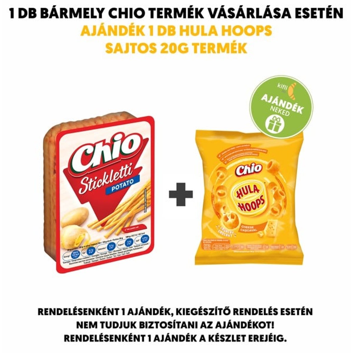 Chio Stickletti Burgonyás