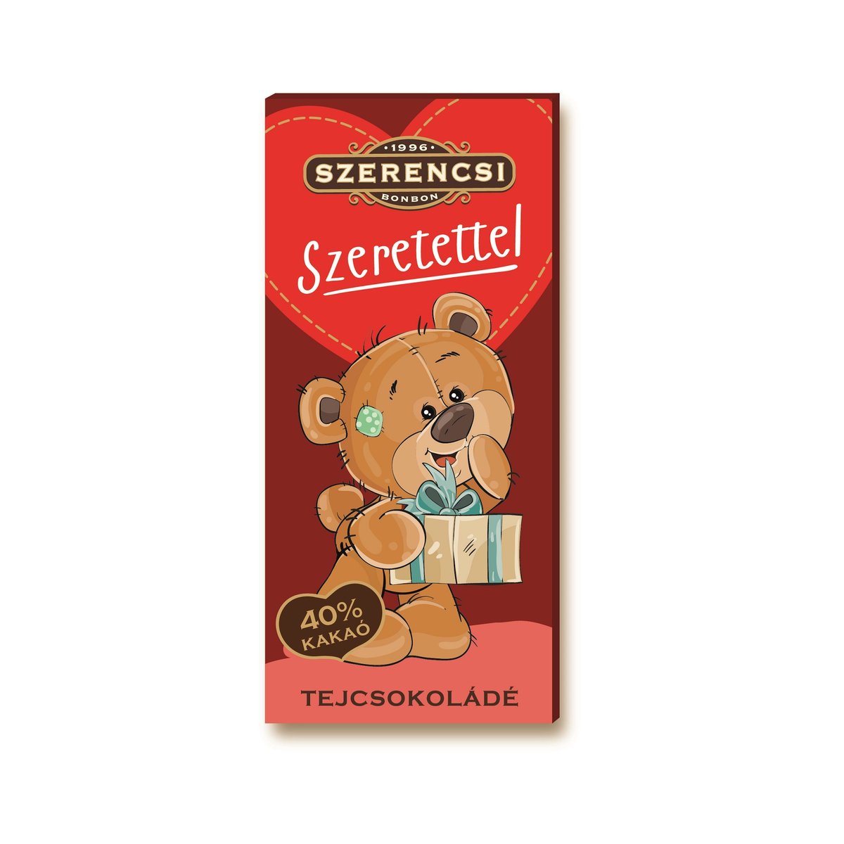 Szerencsi - Szeretettel Tejcsokoládé "Macis"