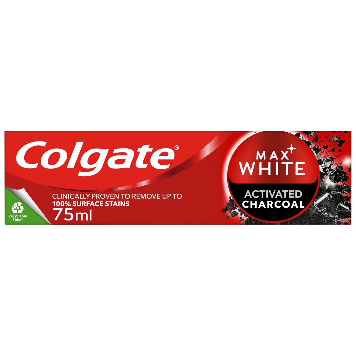 Colgate Max White Charcoal fogfehérítő fogkrém