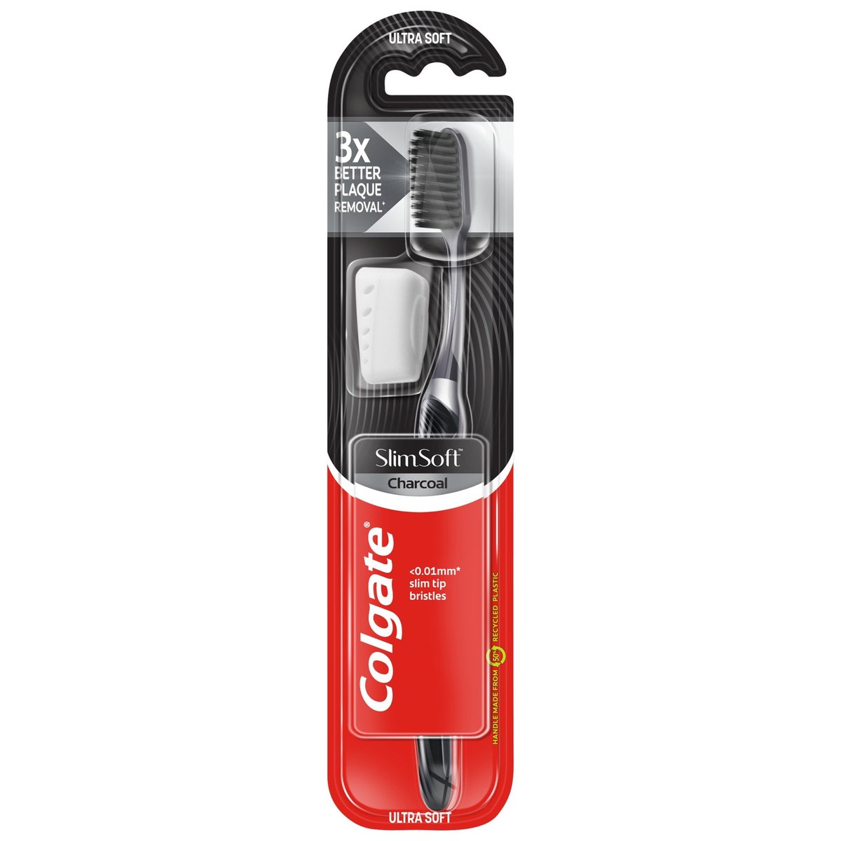Colgate Slim Soft Charcoal lágy fogkefe