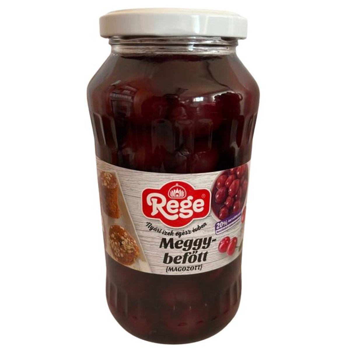Rege Magozott meggybefőtt (700 g)