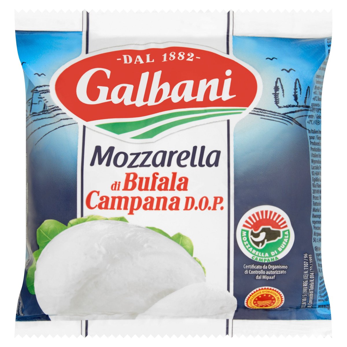 Galbani bivalytejből készült mozzarella sajt