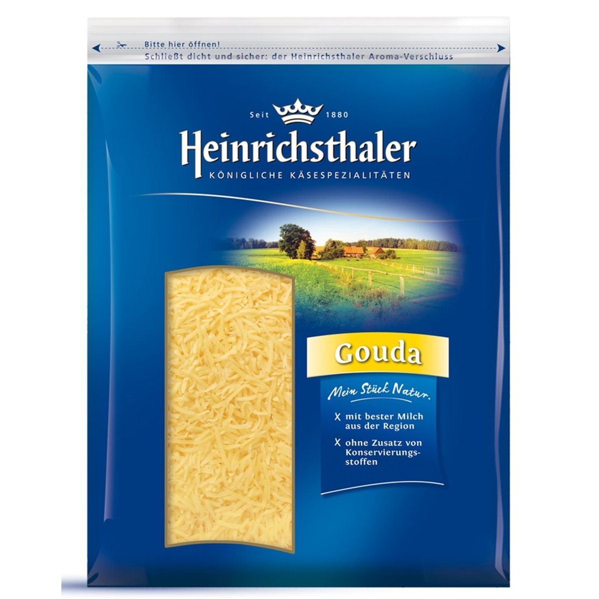 Heinrichsthaler Gouda reszelt sajt 48%