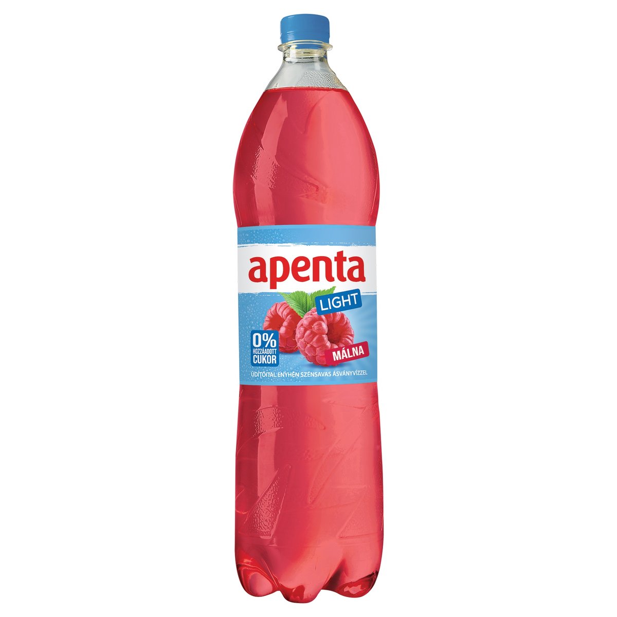 Apenta Light szénsavas üdítőital - Málna