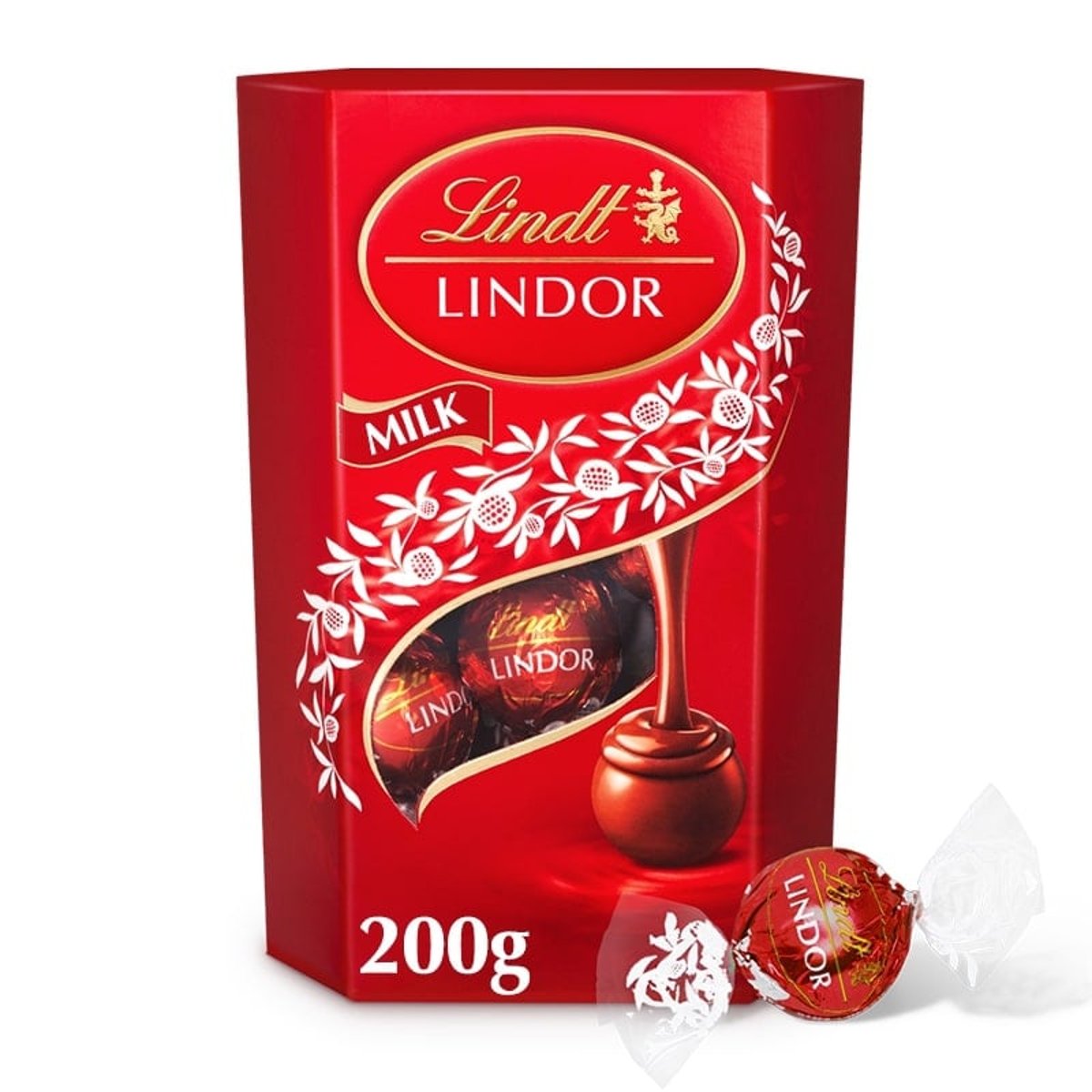 Lindt Lindor tejcsokoládé praliné lágyan olvadó töltelékkel