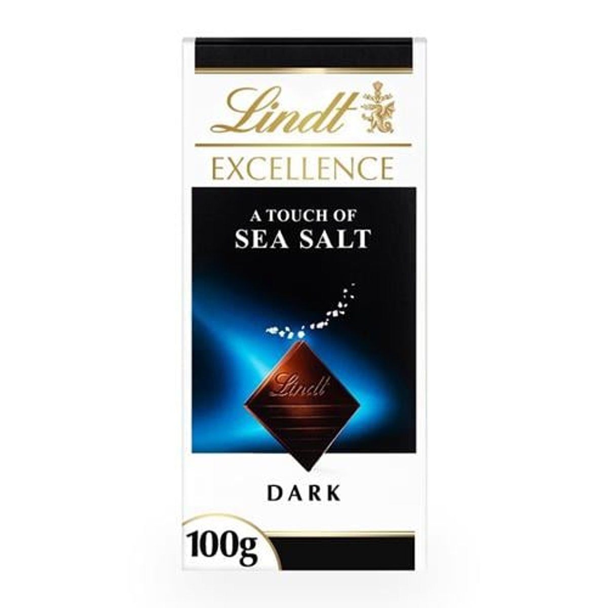 Lindt Excellence 'A Touch of Sea Salt' finom étcsokoládé tengeri sóval