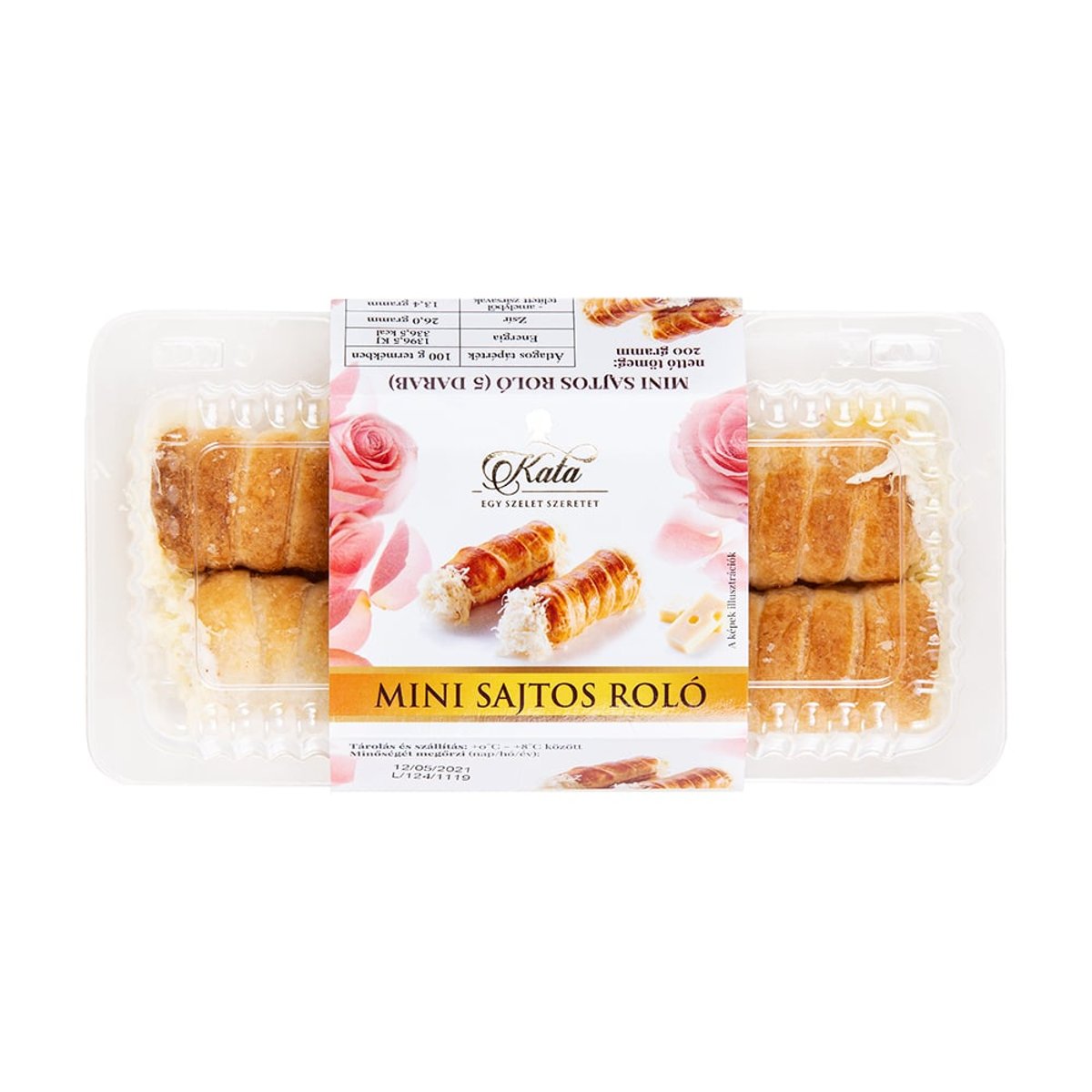 Kata Mini sajtos rolók (6 db)