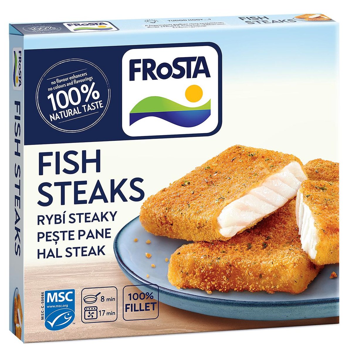 FRoSTA Hal Steak, panírozott