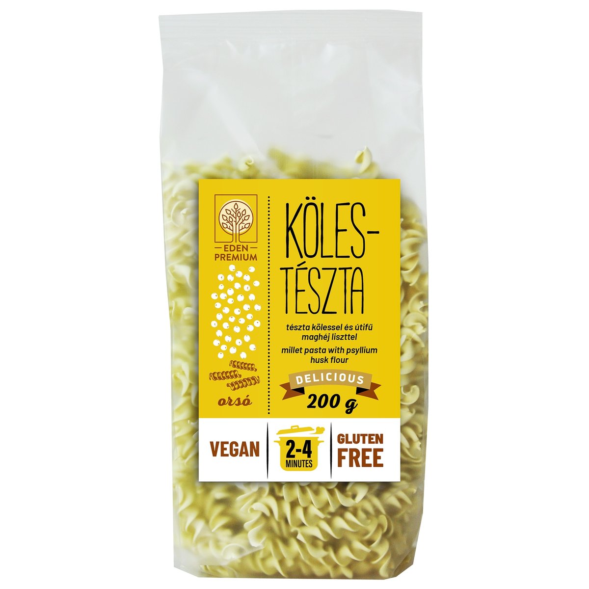Éden Prémium Kölestészta orsó