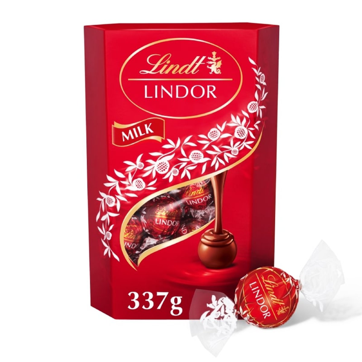 Lindt Lindor tejcsokoládé praliné lágyan olvadó töltelékkel
