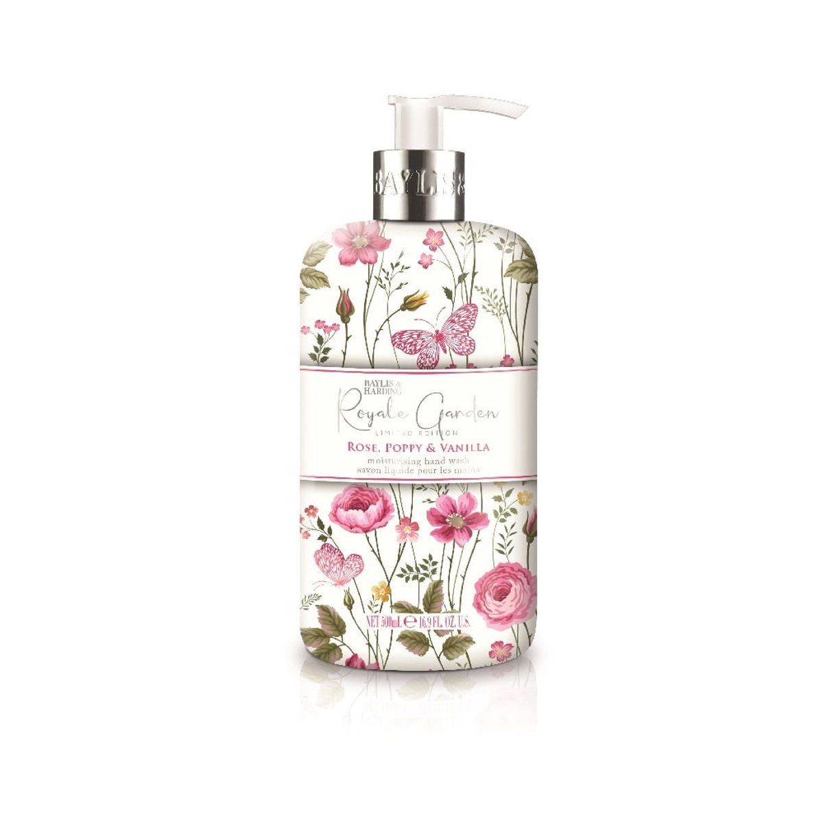 Baylis & Harding Royale Garden folyékony szappan rózsa, pipacs & vanília