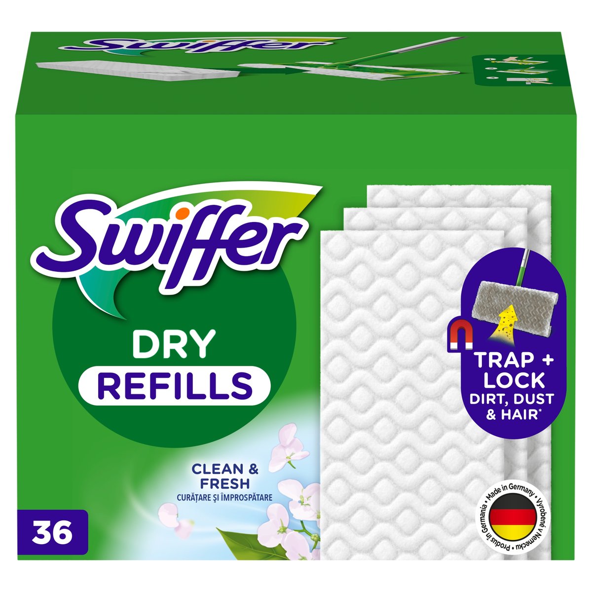 Swiffer Sweeper Száraz Padlótörlő Utántöltő Kendő