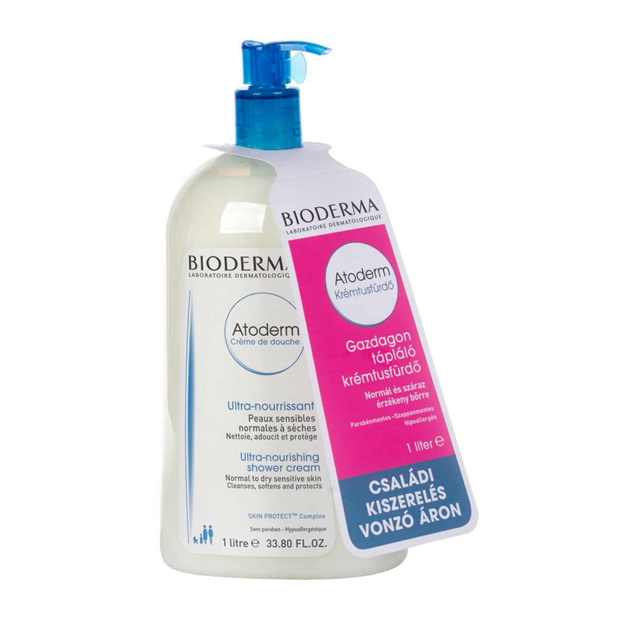 BIODERMA Atoderm krémtusfürdő 1000ml