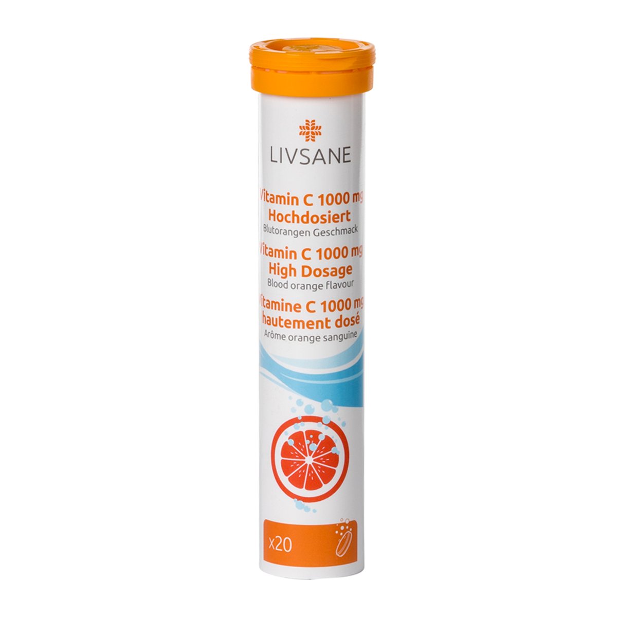 LIVSANE C vitamin 1000 mg pezsgőtabletta 20 db
