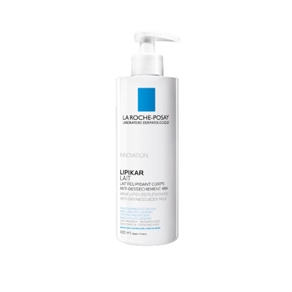 La Roche-Posay Lipikar Illatmentes testápoló tej 400ml