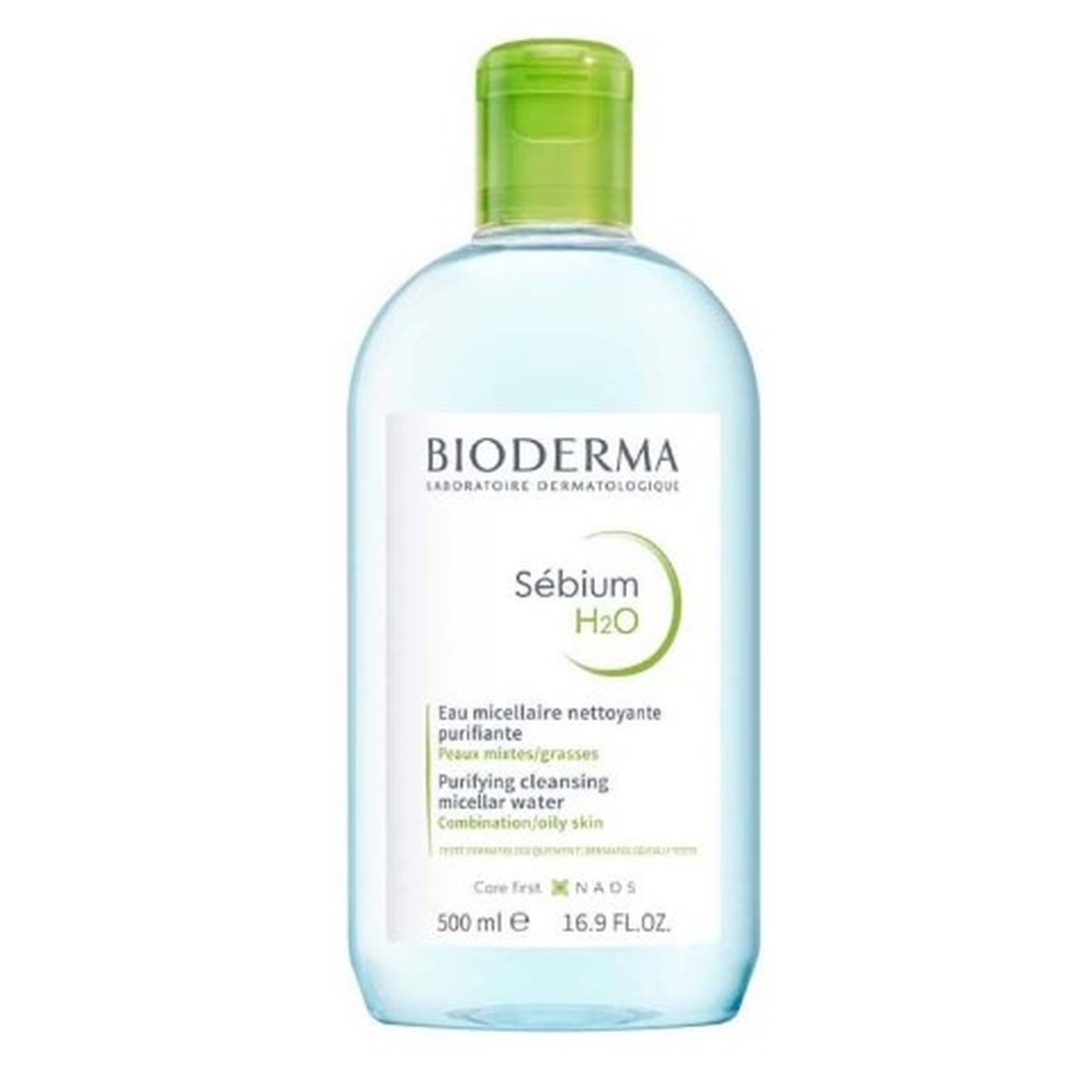 BIODERMA Sébium H2O arc-és sminklemosó micellás víz RPET 500ml