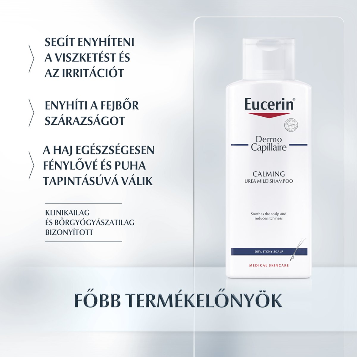 Eucerin DermoCapillaire 5% Urea sampon 250ml