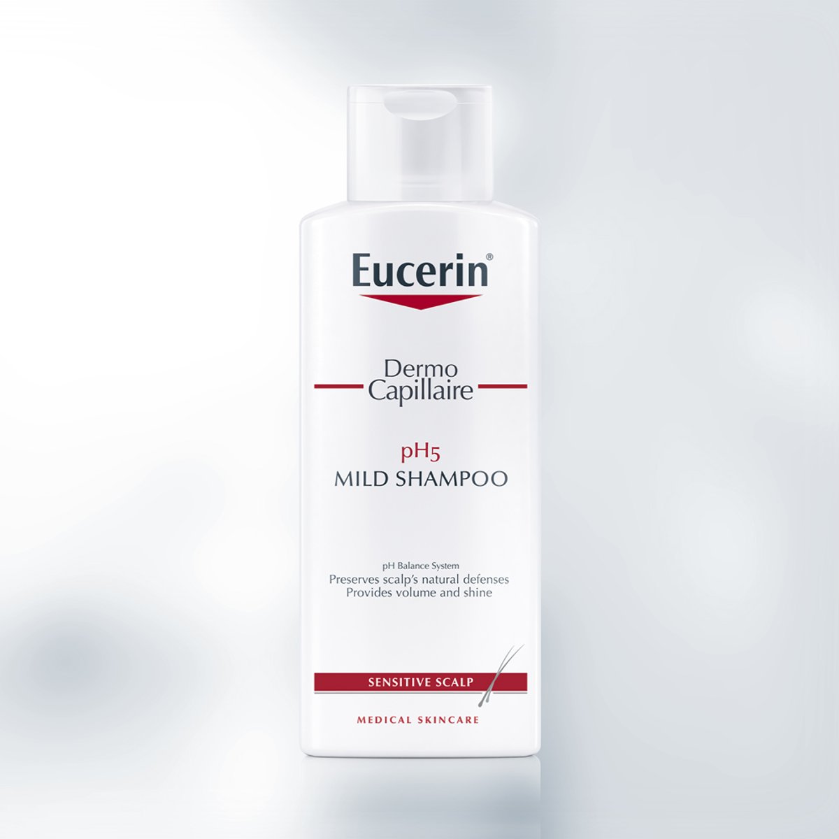Eucerin DermoCapillaire pH5 Kímélő sampon 250ml