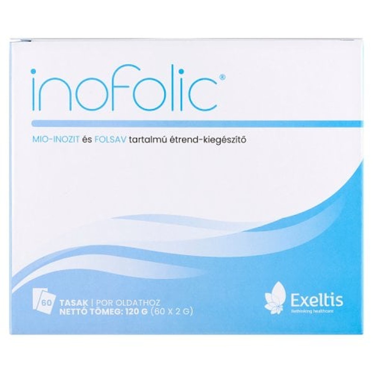Inofolic mio-inozitot és folsavat tartalmazó étrend-kiegészítő granulátum 60 db