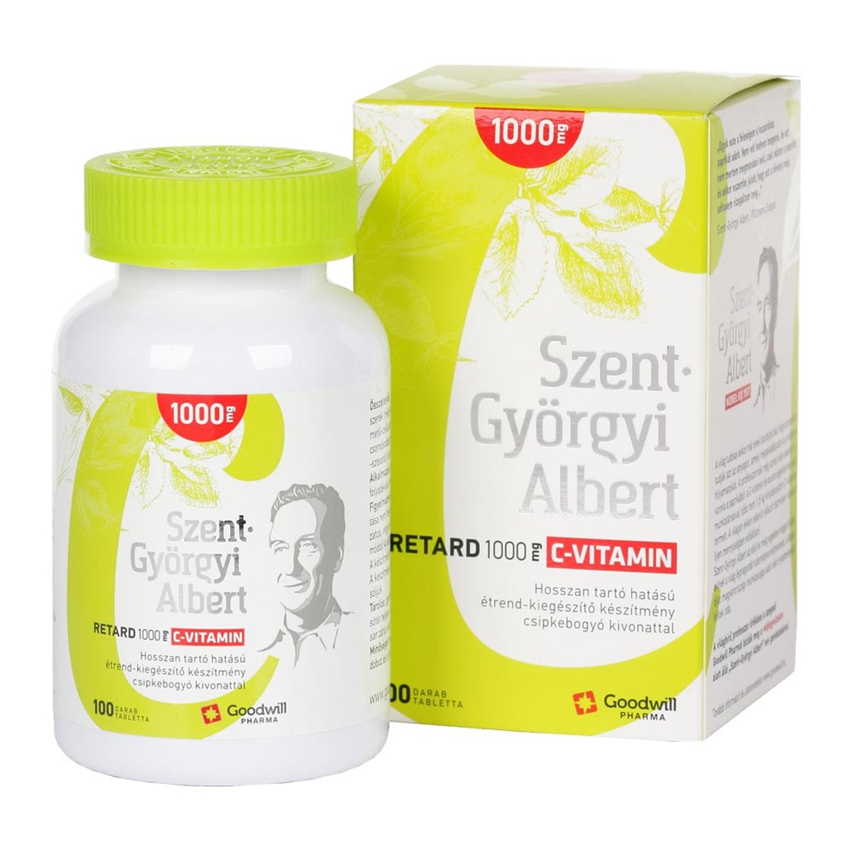 Szent-Györgyi Albert C-vitamin 1000 mg retard tabletta 100 db