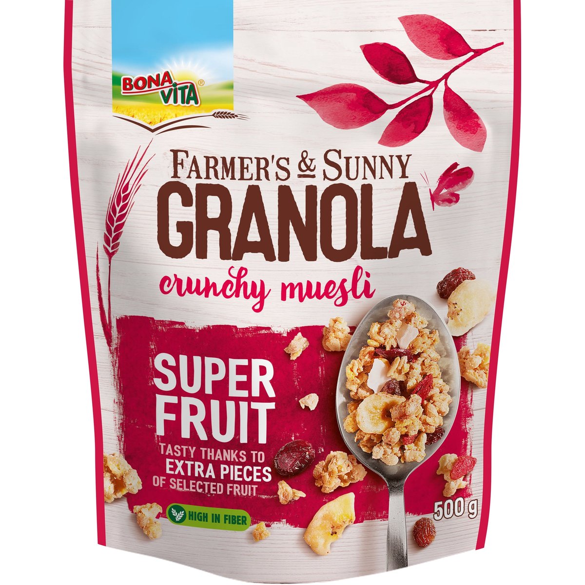 Bona Vita Granola ropogós müzli - gyümölcs
