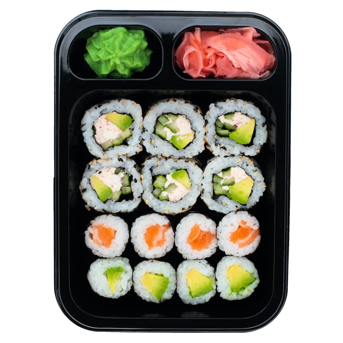 Sushitime California Salmon Avocado sushiválogatás