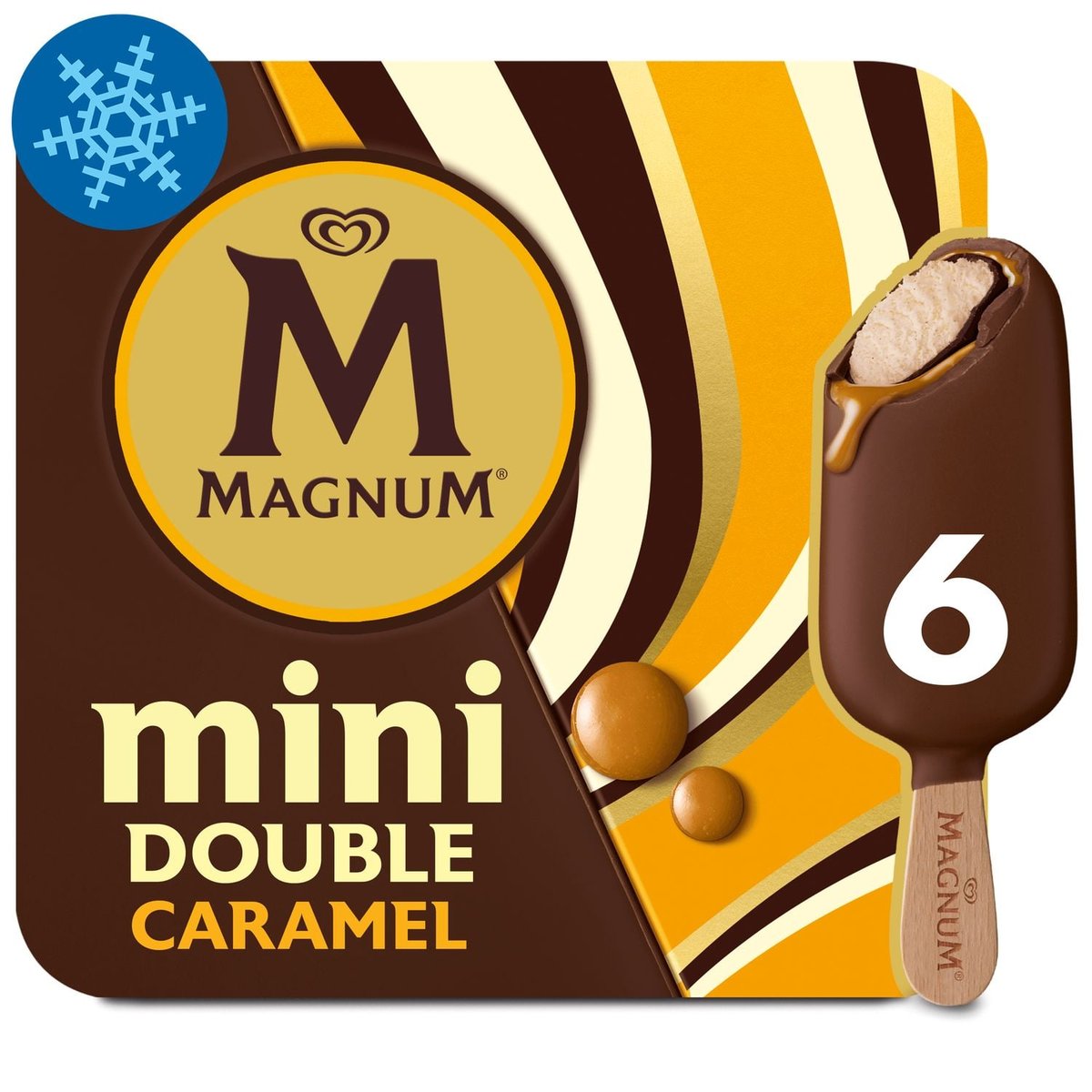 Magnum Mini Multipack Jégkrém Dupla Karamell